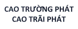 Cục Sở hữu trí tuệ cấp văn bằng bảo hộ nhãn hiệu “CAO TRƯỜNG PHÁT CAO TRÃI PHÁT”