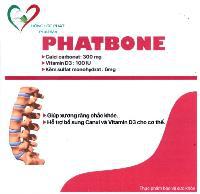 Cục Sở hữu trí tuệ cấp văn bằng bảo hộ nhãn hiệu “PHATBONE Hồng Lộc Phát PHARMA, hình”