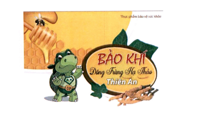 Nhãn hiệu "BẢO KHÍ đông trùng hạ thảo, hình"