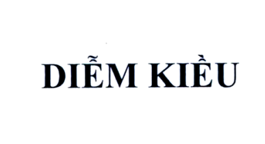 Nhãn hiệu “DIỄM KIỀU, chữ” được Cục Sở hữu trí tuệ cấp giấy chứng nhận đăng ký nhãn hiệu