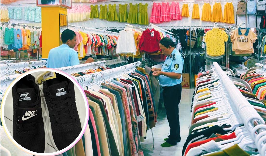 Vĩnh Long xử phạt cơ sở kinh doanh quần áo, giày dép với nhiều vi phạm
