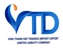 Cục Sở hữu trí tuệ cấp văn bằng bảo hộ nhãn hiệu “VTD VINH THANH DAT TRADING IMPORT EXPORT LIMITED LIABILITY COMPANY, hình”